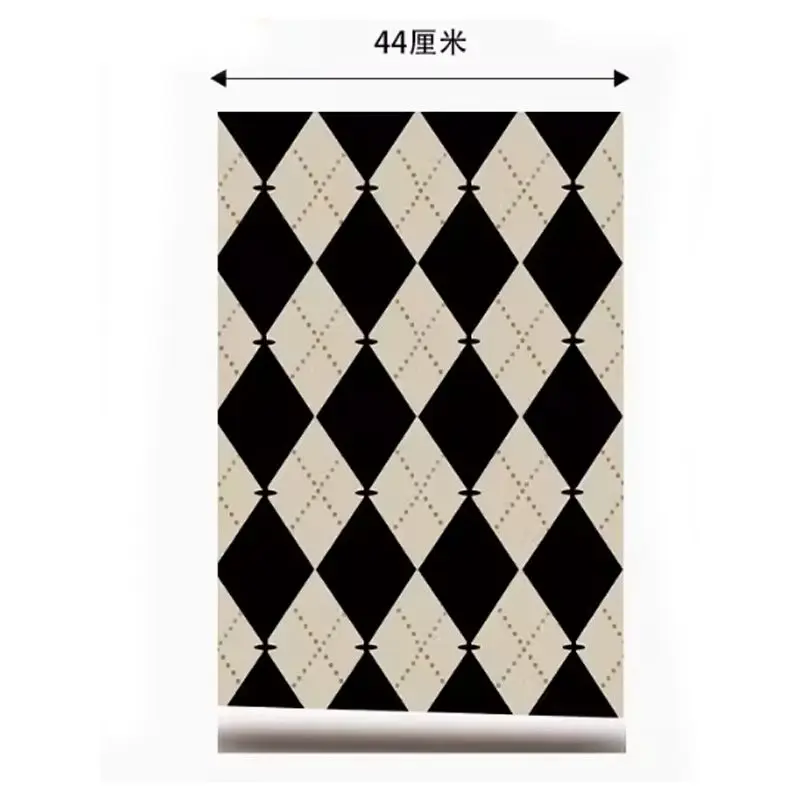 2 Rolls Vintage Self Adhesive Wallpaper, Premium Waterproof Sticker for Bedroom Wall, Furniture Makeover Home Decor