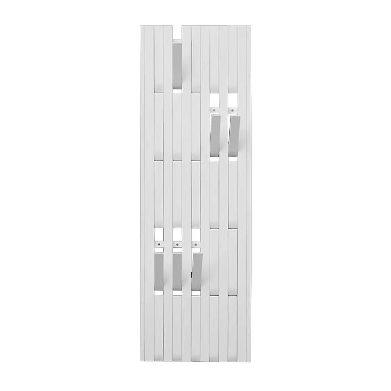 h Pure solid wood piano key hanging hanger, porch wall hanging bedroom hanger, rack entry door creativity