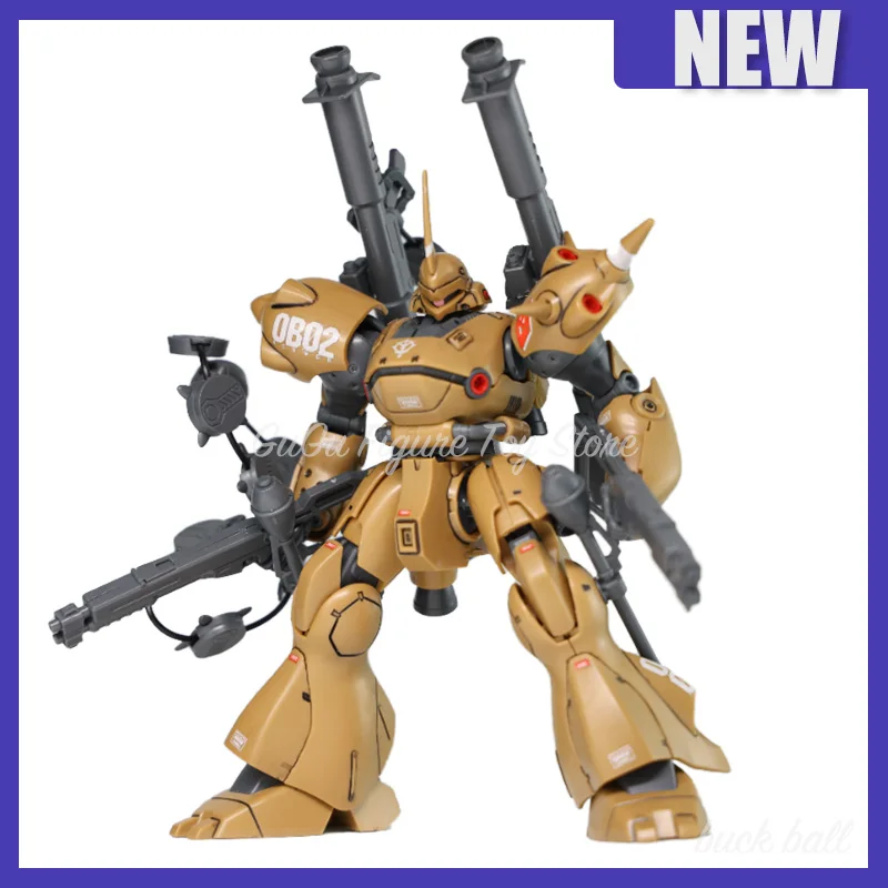 Hg 1/144 Star 089 Ms-18e Assembled Model Kampfer Desert Serise Figure Statue Collection Yellow Water Patch Desk Decora Toys Gift