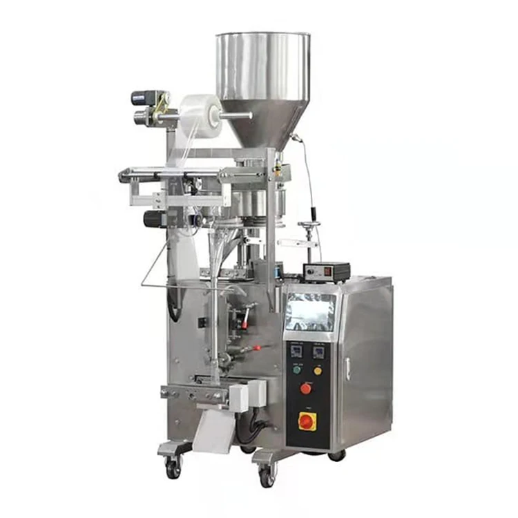 Commercial Automatic Small Pouch Weighing Snacks Popcorn Chips Puff Breakfast Cereal Packaging Machine