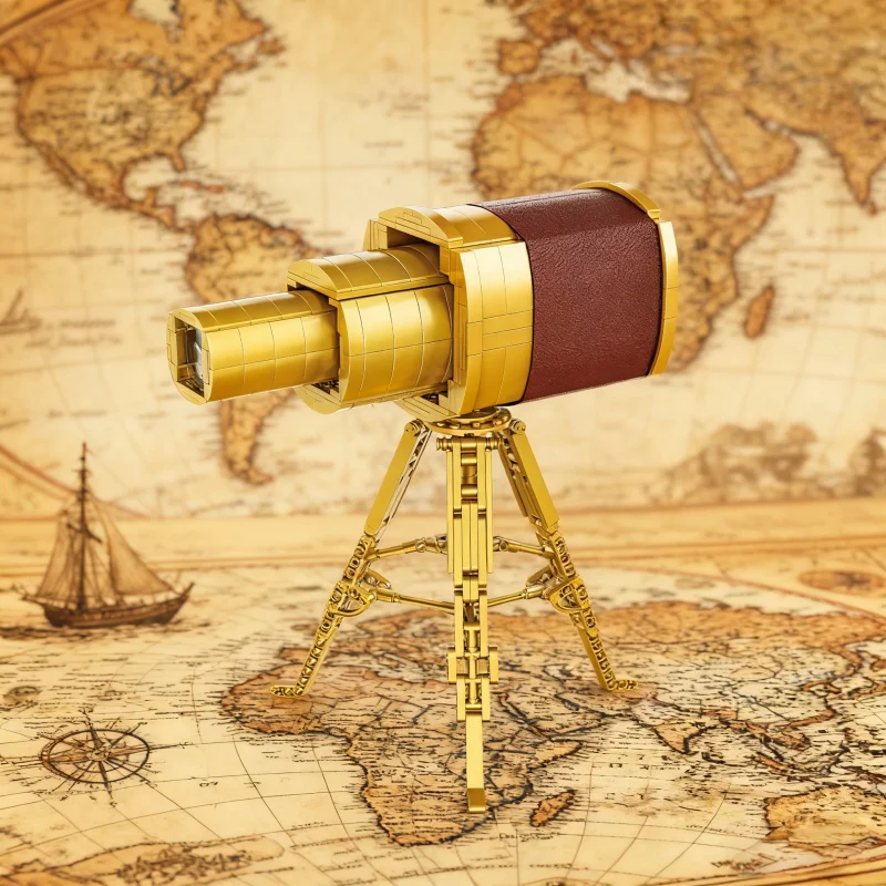 

Creative Kids Building Blocks 649PCS Navigation Telescope Assembled Toys Bricks Model For Childrens Or Aducts Birthdays Gifts