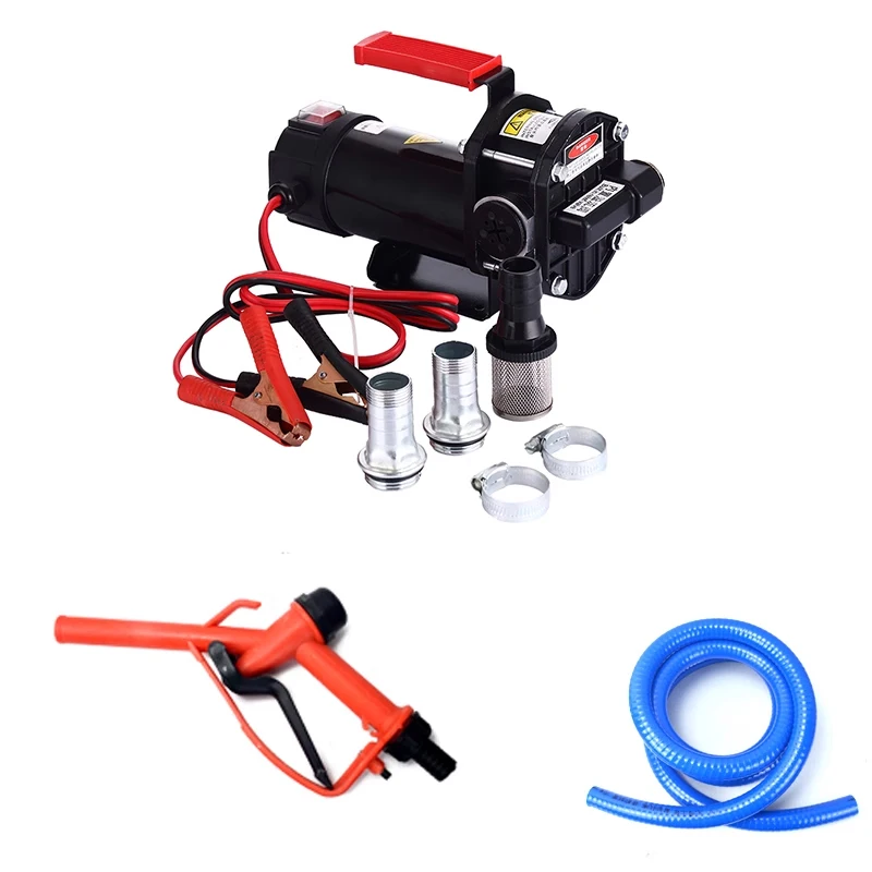 Bomba autocebante de alta potencia, 12V/24V, 40L-80L/min, bombeo de urea, diésel, gasolina, Bio metanol, máquina de repostaje a prueba de explosiones