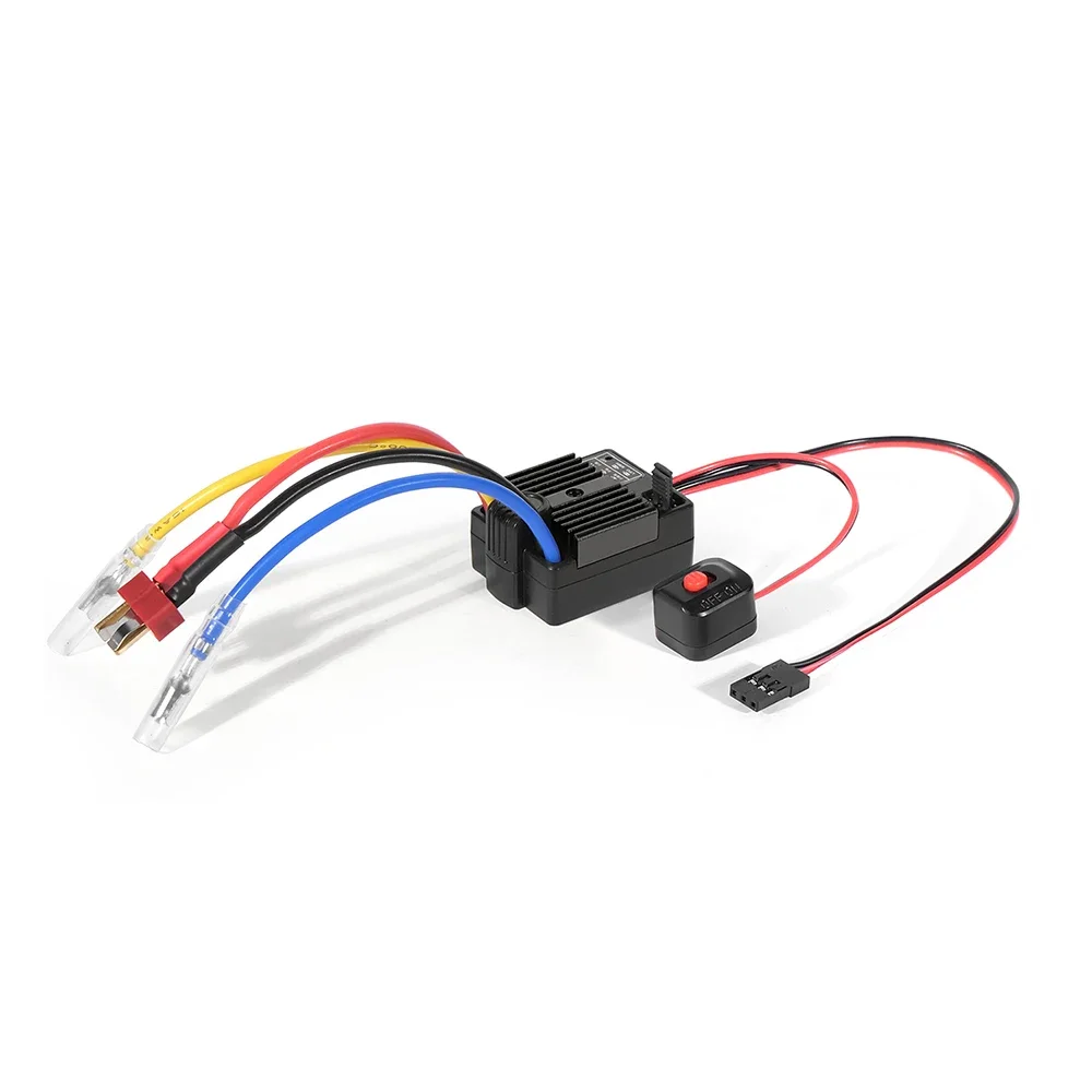 HG1060 60A Wasserdichter bürstengebundener ESC-Motorregler für RC-Autos mit Überhitzungsschutz, kompatibel mit 1/10 Maßstab Offroad-Fahrzeugen – Detail 14