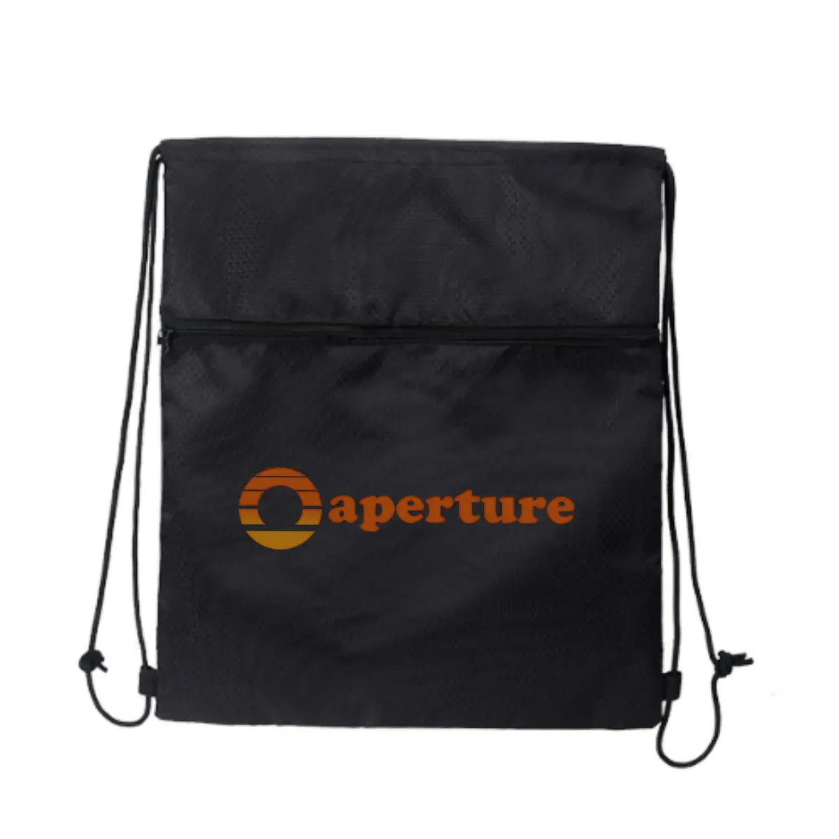 Portal Aperture Science Outdoor Sports Drawstring Pocket Simple Backpack Ransel Kebugaran Pria dan Wanita