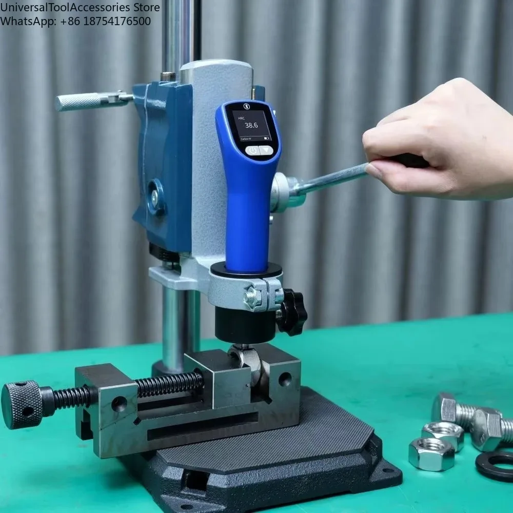 

LS256 Portable Ultrasonic Hardness Tester UCI Method for Metal Alloy Weld Pipe 20N Inspection with Probe Fixture Stand