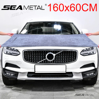 SEAMETAL Car Wash Microfiber Towel 160x60cm Car Cleaning Drying Cloth Extra Large Washing Towels Rags for Car Detailing Care