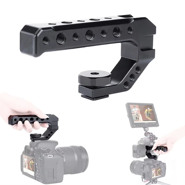 Górny uchwyt aparatu DSLR Bezlusterkowy uchwyt Smallrig Adapter zimnej stopki Uchwyt ręczny Stabilizator Akcesoria do aparatu Górny uchwyt