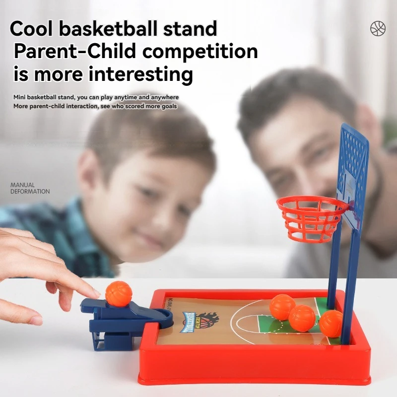 Mini Table Basketball Game Stand Two-person Finger Ejection Shooting Machine CHILDREN'S Interactive Educational Toy