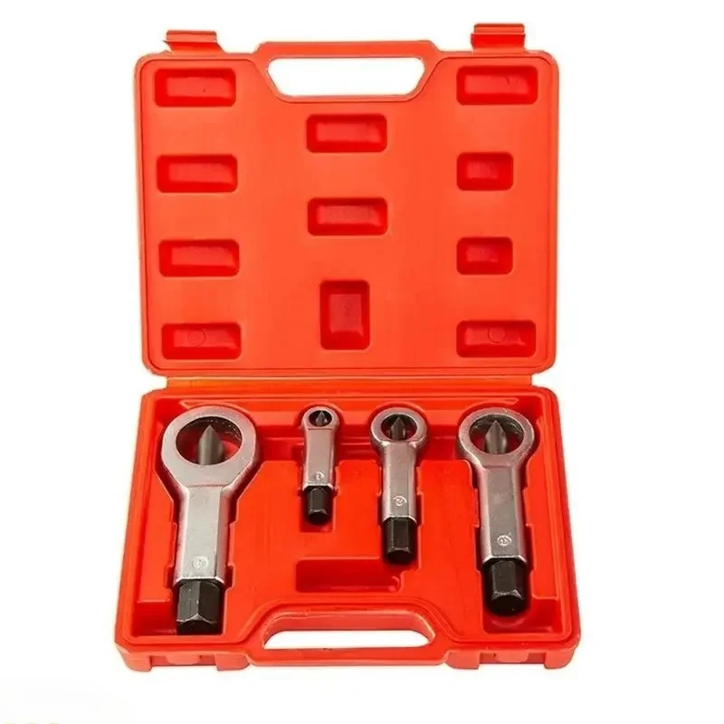1Set Manual Nut Sinker Extractor Tools Set for Damaged Splitter Cracker Remover Rust Nut Breaker Hand Tools Professional