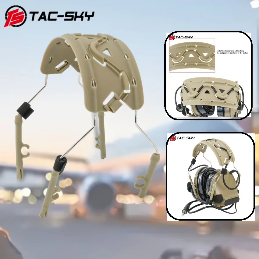 TAC-SKY Tactical Hearing Protection Headset Replacement Headband, Compatible with COMTA II, III, VI, and VIII Headsets
