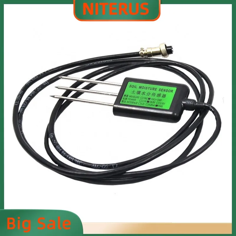 

Soil Moisture Sensor Ph RS485 Temperature Humidity Conductivity EC PH