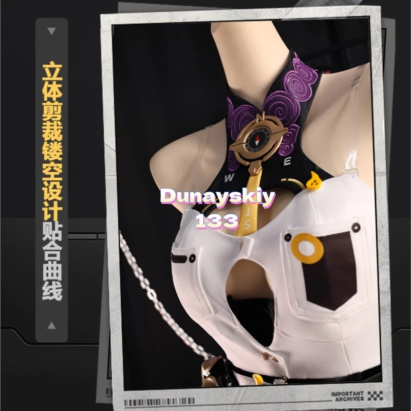 أزياء Zenless Zone Zero التأثيرية Yidhari الأخطبوط فتاة من Monstera House مجموعة بدلة شخصية أنيمي حفلة كرنفال الهالوين