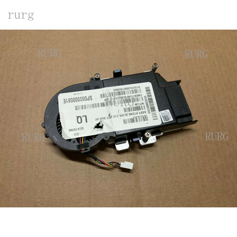 R+  for Original Equipment Manufacturer FOR Dell Optiplex 3080 5080 7080 MFF Radiator with fan assembly JV47V 0W77JN W77JN