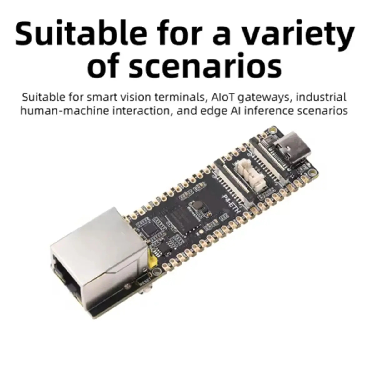 -P4-POE-ETH- High-Performance Development Board Based on -P4 RJ45 Port for