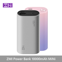 ZMI 10000mAh MINI Power Bank QB818 Two-way Fast Charging 30W MAX Small Size High Capacity Support Low Current Charging