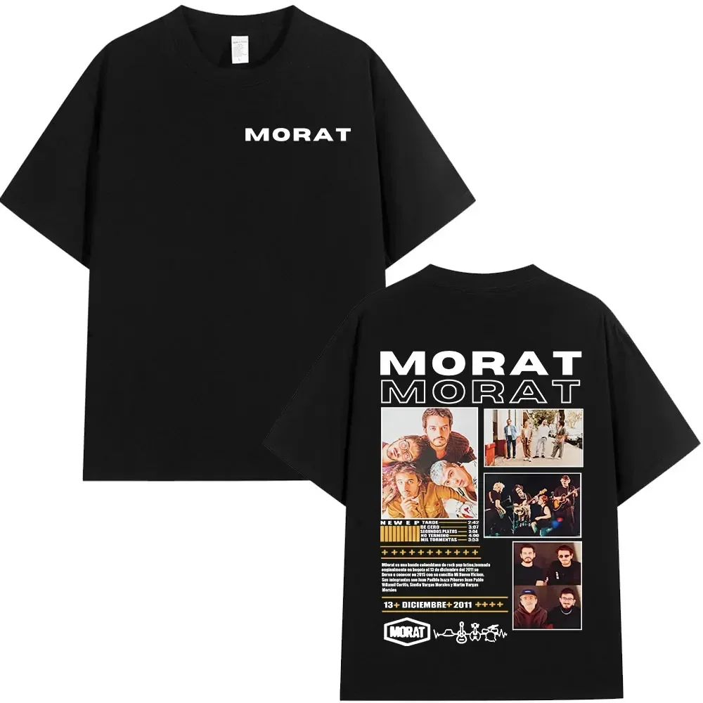 Morat Band Graphic T-shirts Men Women Clothing Fashion Oversized T Shirts Cotton Casual Loose Short Sleeve T-shirt Streetwear