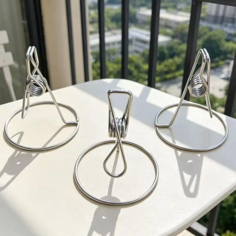 Mosquito Coil Clip Anti-Slip Safe Design Durable Mosquito Coil Tray Fixing Clips for Home Garden Camping Picnic