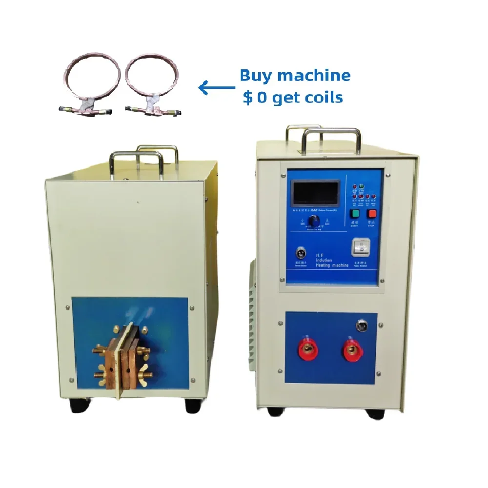 Machinery High Frequency Induction Heating Machine Handheld Welding Forging Equipment Quenching Metal Metallurgy
