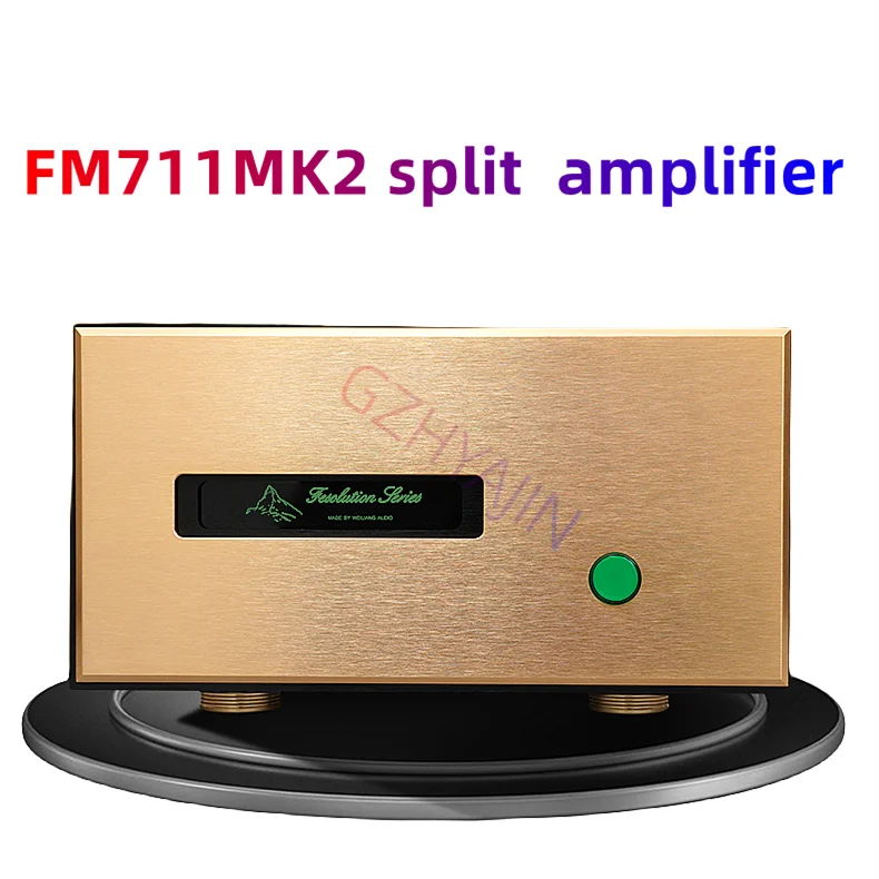 A pair 1: 1. Refer to Swiss FM711MK2 high-power pure rear stage split single and dual channel HIFI professional amplifier