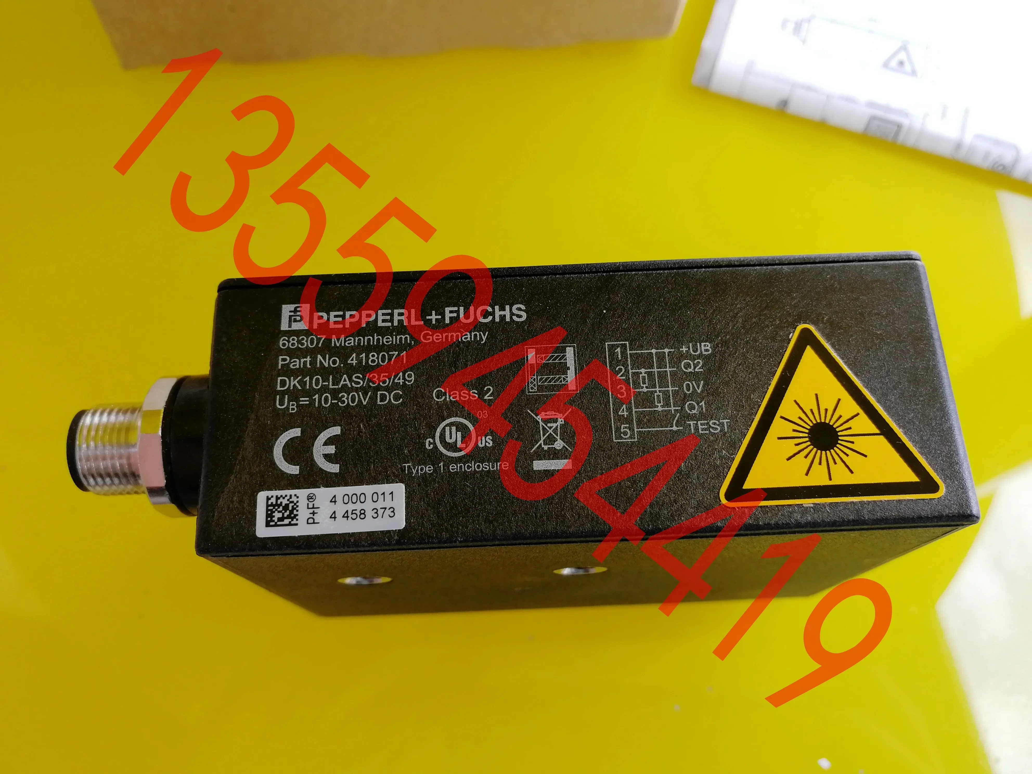 2026.4 P+F Color Code Sensor DK10-LAS/35/49 Original Genuine Package DK20-2497(/49)