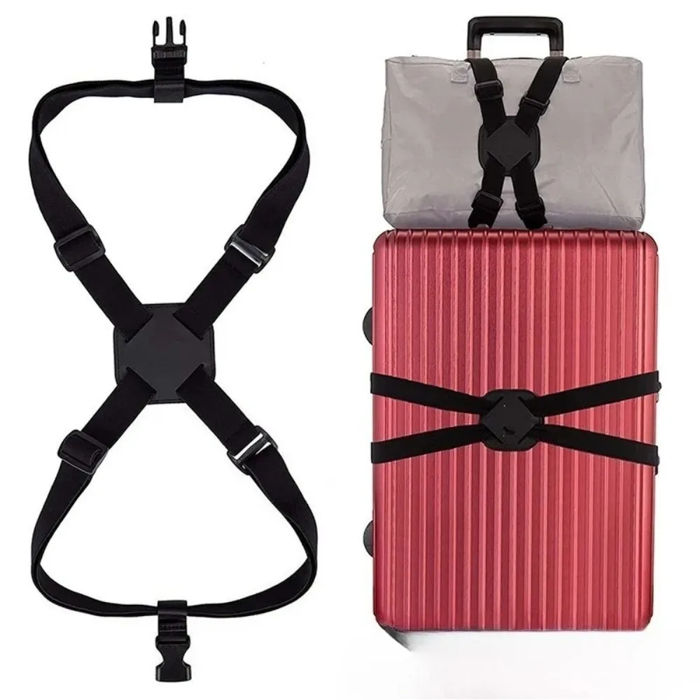 680MM Multifunctional Cross Packing Belt Luggage Belt Suitcase Binding Belt Luggage Bag Fixing Belt Elastic Cord New