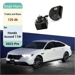 Car Snail Type Horn Accessories Modified Tweeter High Bass Styling For Honda Accord 11th 2023-Pre