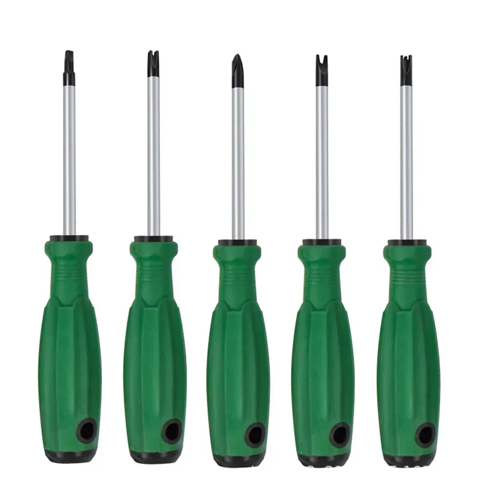 5pcs Set Special-shaped Screwdriver Special Screwdrivers Magnetic U/Y/Inner Cross/Triangle/Points Screwdrivers Repair Hand Tools