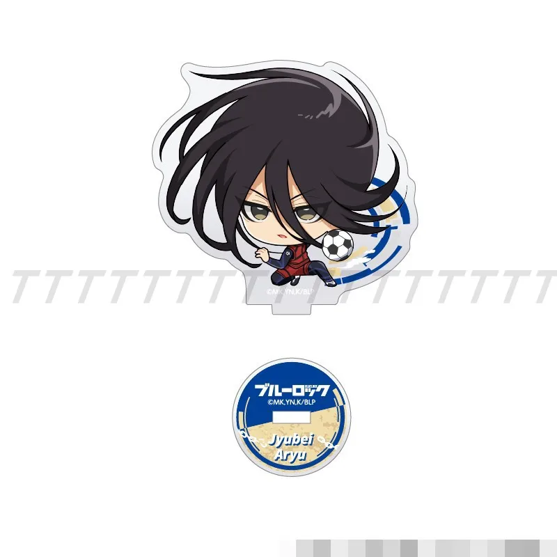 Game Itoshi Rin Chigiri Hyoma Bachira Meguru Nagi Seishiro Acrylic Stand Doll Anime Mini Figure Model Plate Cosplay Toy for Gift