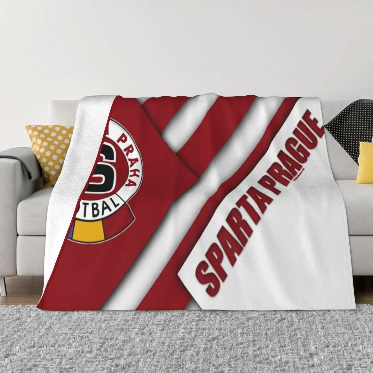 Sparta Praha 2389 Home Bed Blankets Custom Blanket Personalized Throw Blanket