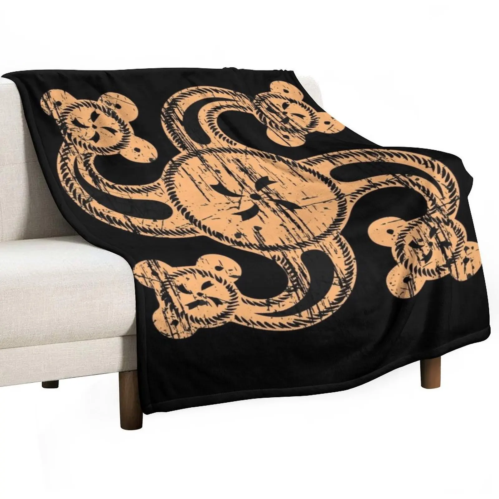 Ancient Dacian Thracian Symbol Throw Blanket cosplay anime Stuffeds blankets ands Blankets