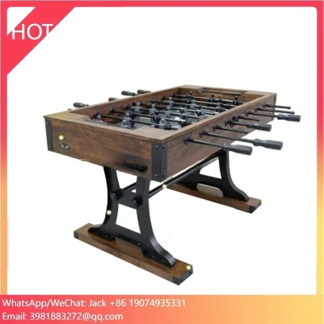 Venda quente clássico moeda operado mesa de jogo de futebol profissional personalizado matraquilhos mesas de futebol
