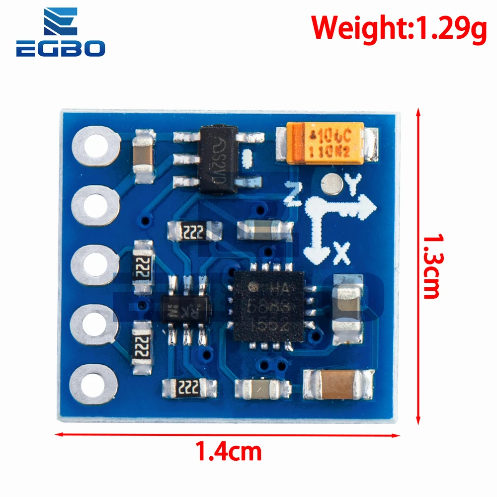 1 ~ 10 قطعة GY-271 وحدة البوصلة الإلكترونية HMC5883L ثلاثي المحور ثلاثة محاور المجال المغناطيسي الاستشعار مجموعة للإلكترونيات و DIY بها بنفسك