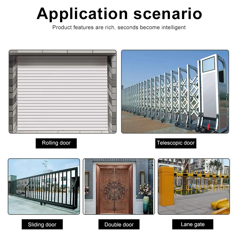 متعدد التردد رمز المتداول واي فاي تويا اللاسلكية 433 ميجا هرتز بوابة عالمية التحكم عن بعد الكهربائية باب المرآب تحكم مصراع