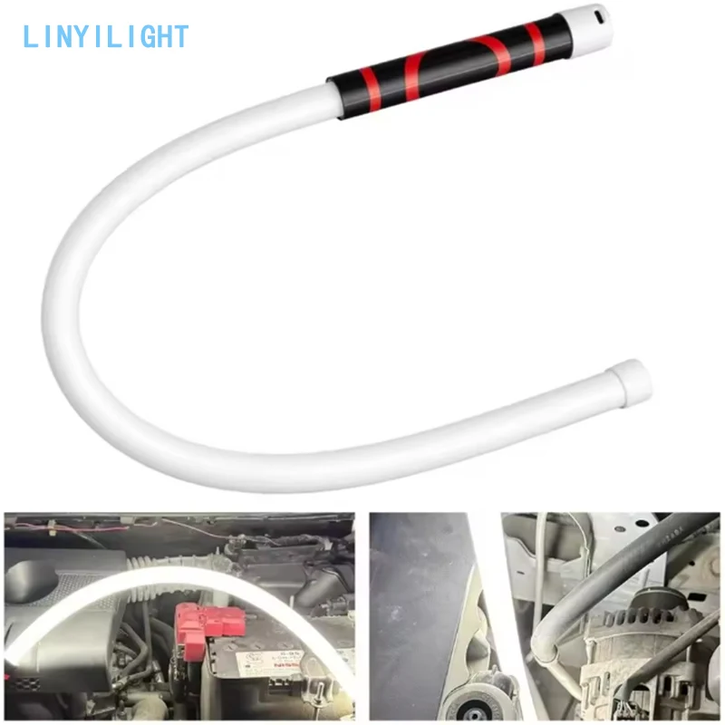 Bendable Led Flashlight Stick Mechanic Light Flexible Led Work Light Flexible Light Stick Automotive Illumination Tool for Car