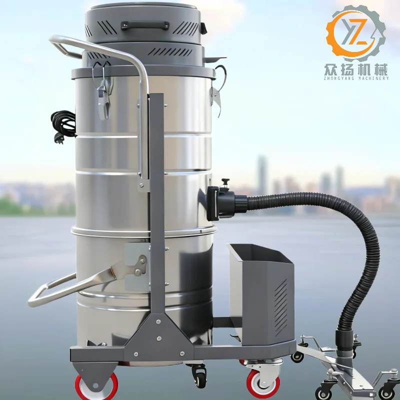 Workshop Industrial High-Power Vacuum Cleaner, Wet and Dry Dual-Use, Cordless Rechargeable, Hand-Push Type