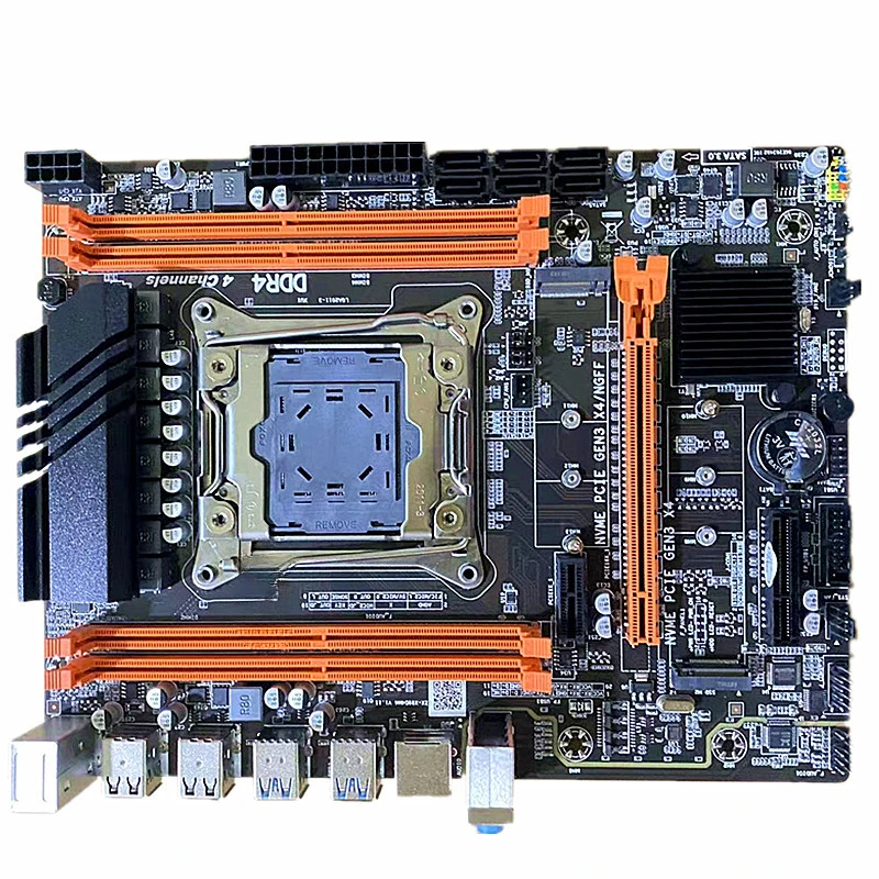 New X99-D3M4 main board LGA 2011-3 server DDR3 quad channel E5 2666 2686v3V4cpu