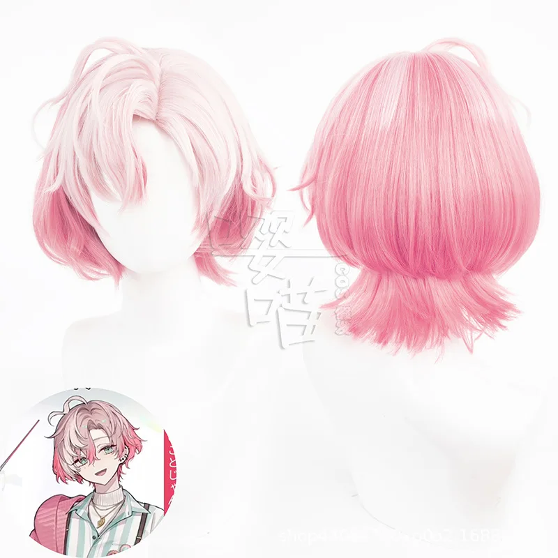 أنيمي Fragaria ذكريات شعر مستعار Merold بيروكات صناعية مقاومة للحرارة الشعر هالوين حفلة تأثيري ازياء أنيمي Kurode تأثيري الباروكات