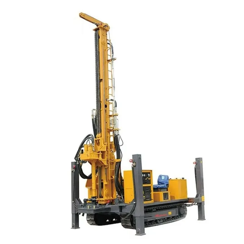 Customized 2000m Depth Hydraulic Water Well Drilling Rig Pneumatic Rock Bolt Well Drilling Rig Machine