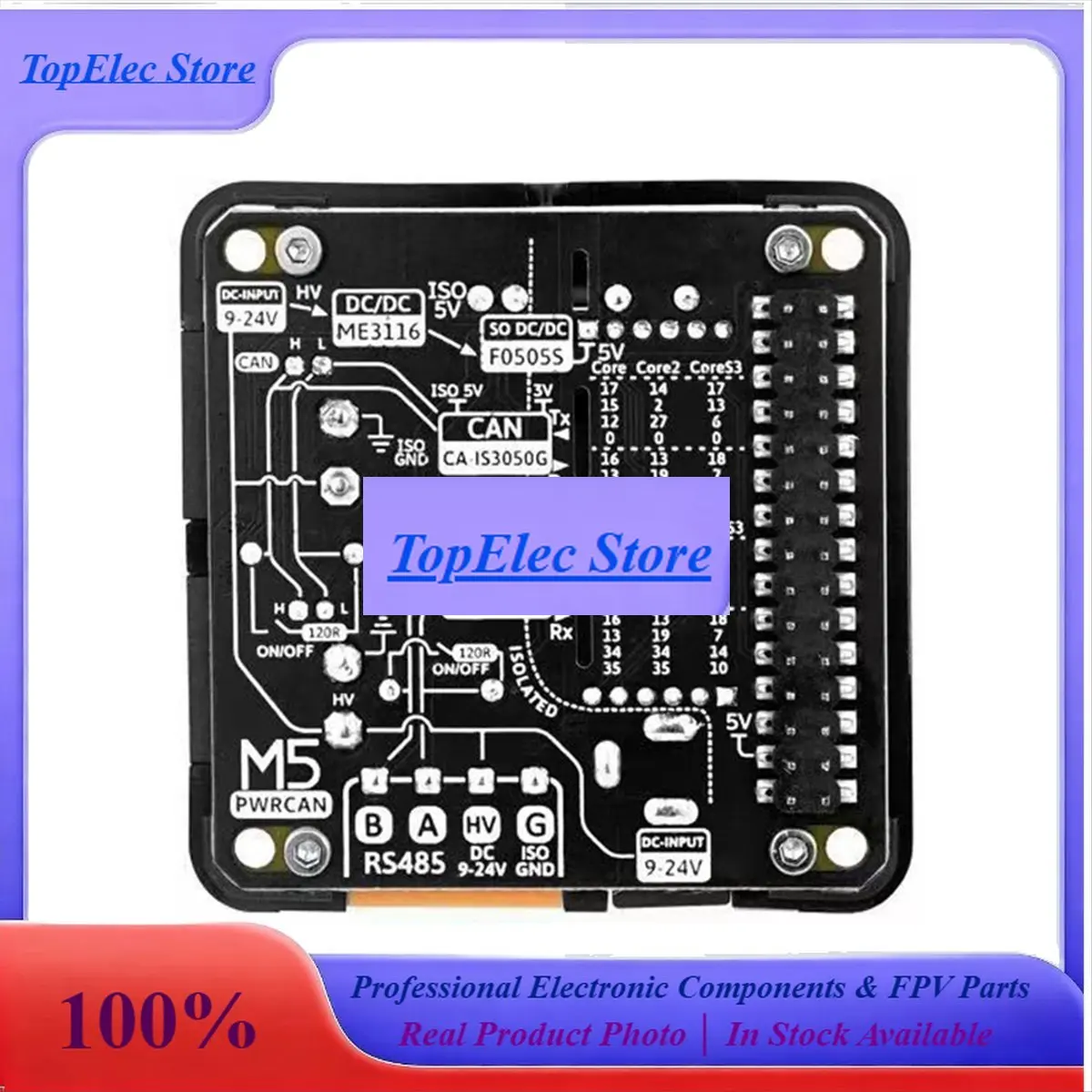 TopEssA26Z For PWRCAN 13.2 Module Isolated Dual-Channel CAN & Single-Channel RS485 Interface For Enhanced Communication