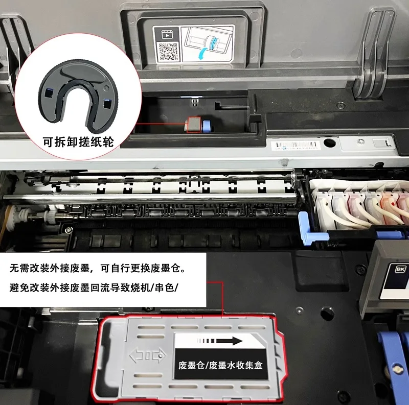 L8058/L8050 Inkjet Printer Cd Dvd Printer A4 Sublimation Printer Digital Print Marketing Wireless Hot Key Plate Paper