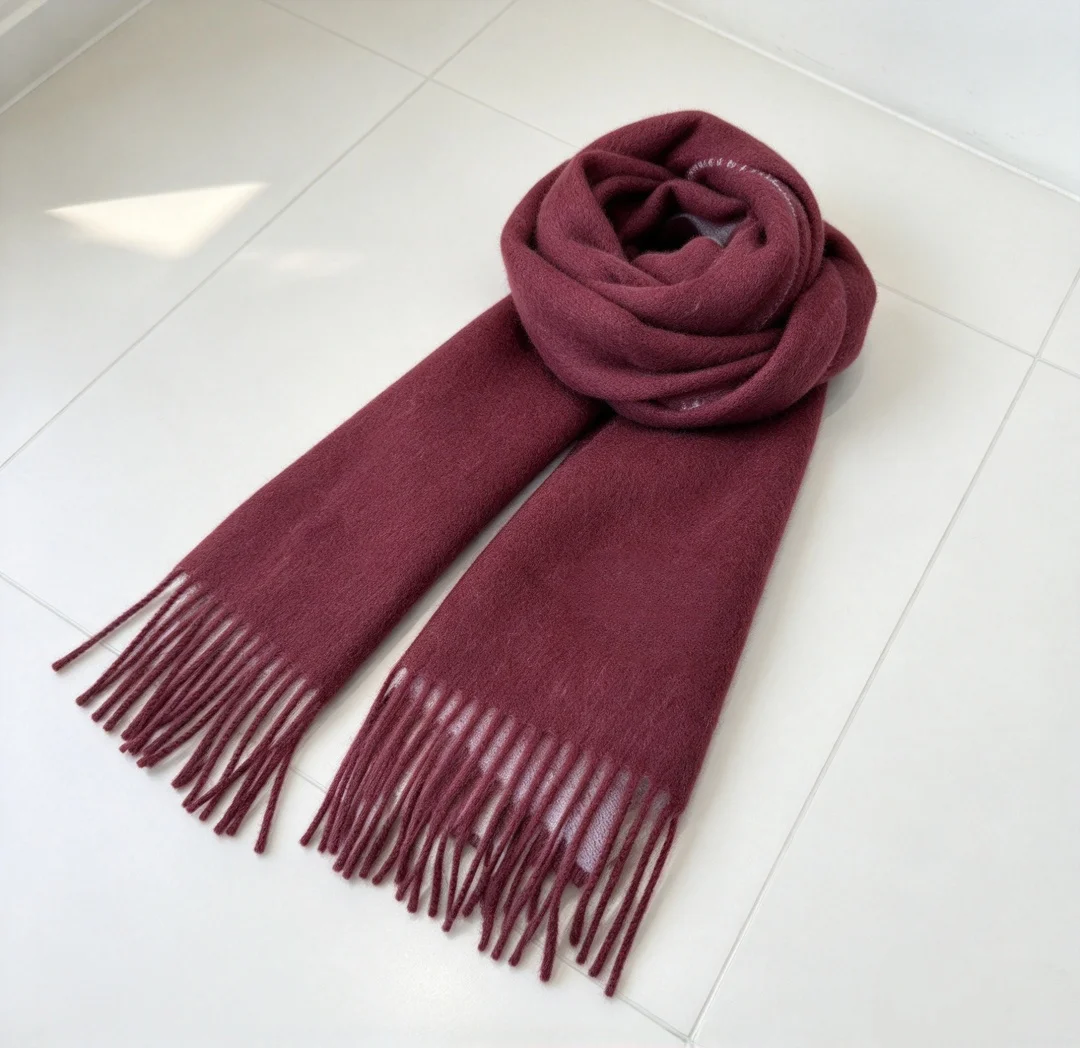 Luxury Brand Unisex Fashion Scarf Shawl Neck Warmer Soft Scarf Handmade Premium Ideal for Gifting Minimalist Versatile 35*190cm - view 2
