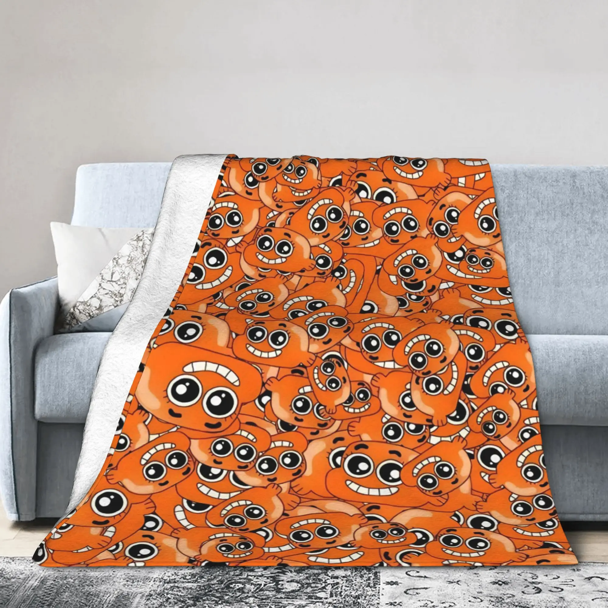 Darwins Collage Flannel Throw Blanket Amazings Gumballs Blankets for Sofa Outdoor Soft Bedding Throws
