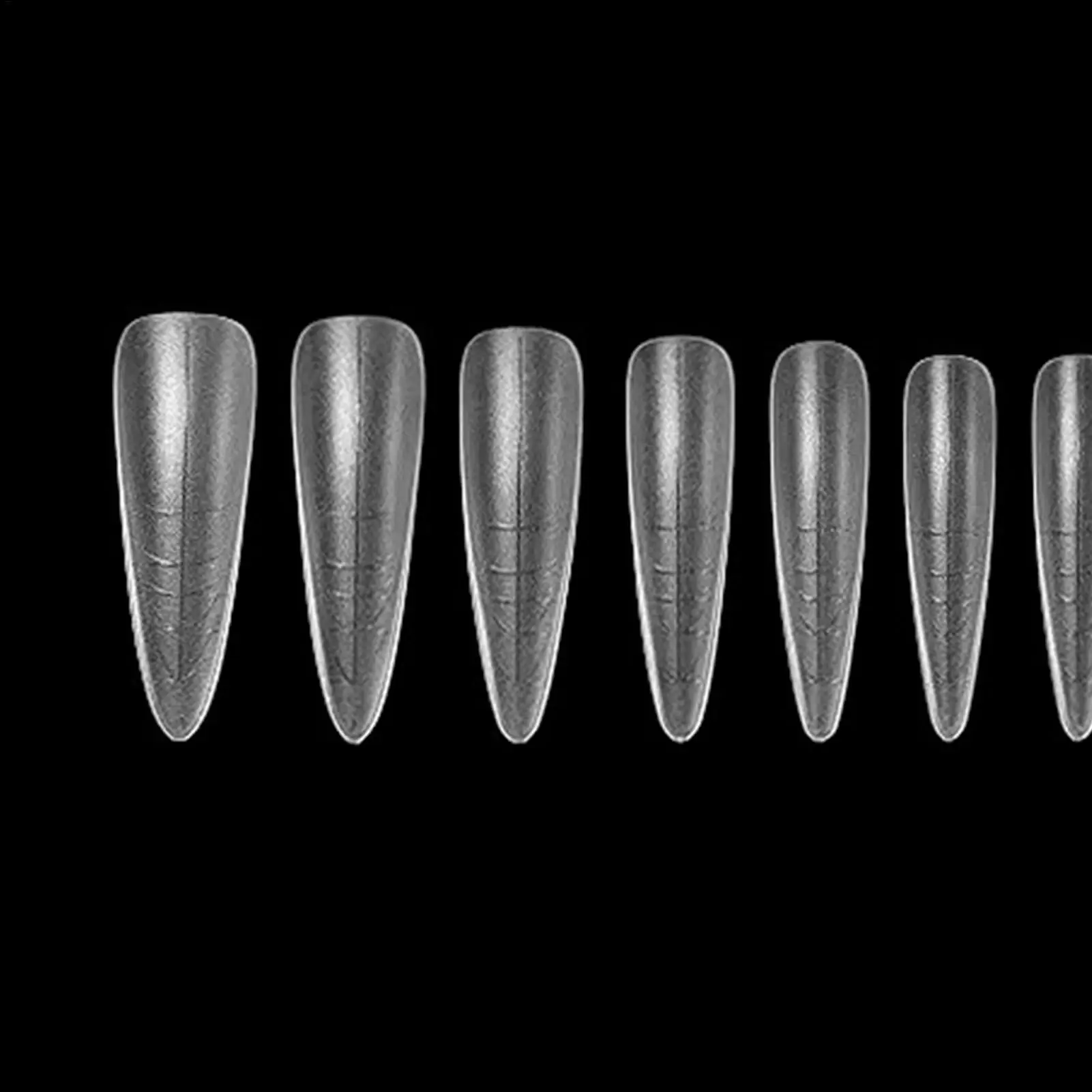 240개 네일 폼 클리어 프레스온 팁 네일 익스텐션 세트 퀵 빌딩 젤 몰드 풀 커버 대형 사이즈 아크릴 네일 탑 폼