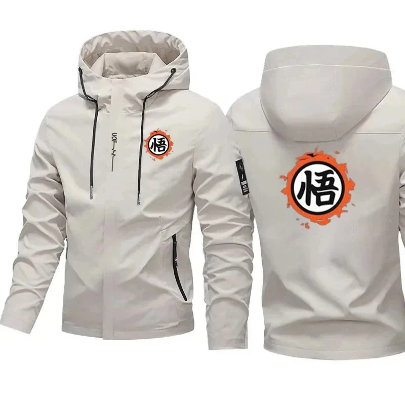 

Men's Graphic Patterned Caped Outdoor Jacket Long Sleeve Autumn/Winter Fashion Men's Clothing 2026