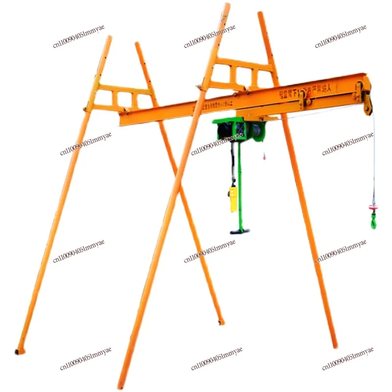 

Indoor and Outdoor Four Gcolumn Straight sliding Track Lifting Machine Small Household Building Decoration Lifting and Feeding