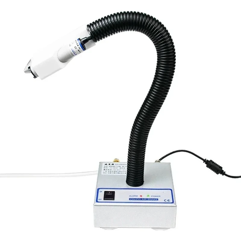 24V induction high frequency ion wind snake electrostatic precipitator industrial static eliminator dust blowing gun FC-080AF