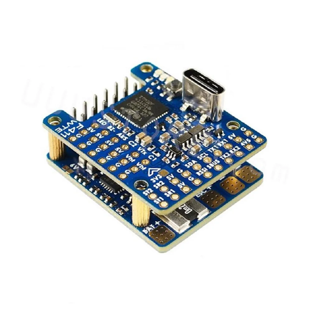 

Контроллер полета MATEK F411-WTE BMI270 Baro OSD Dual BEC 132A Senor 2-6S INAV для радиоуправляемого самолета с неподвижными крыльями