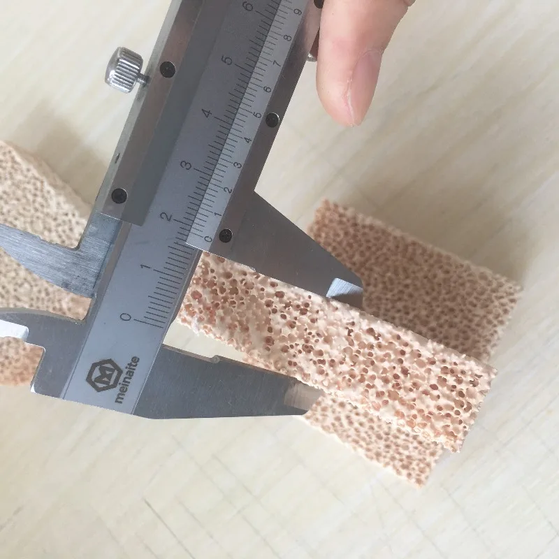 Magnesium Oxide Foam Ceramic Sheet Cast Steel Iron Color Alumina Zirconia Silicon Carbide Custom