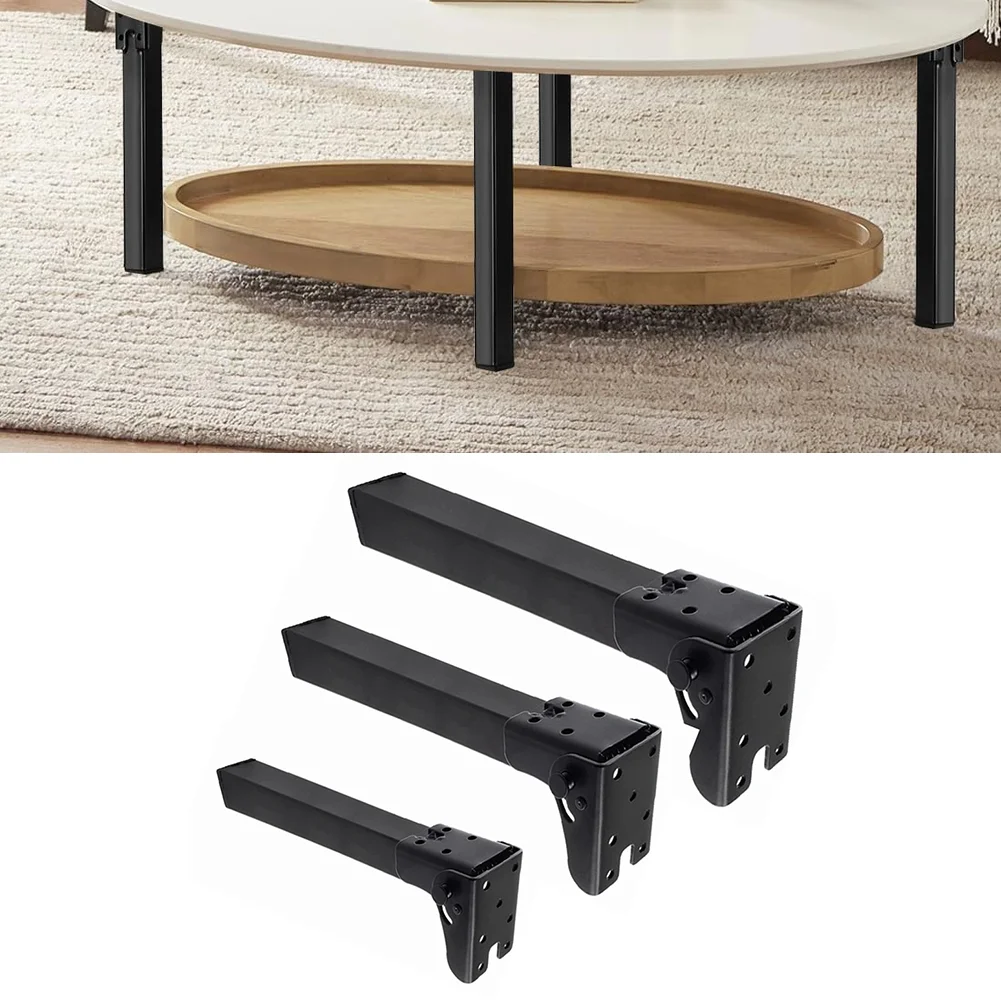 4Pcs Folding Table Legs Iron Support Brackets For Desk Stand Furniture Home Office Hardware Accessories