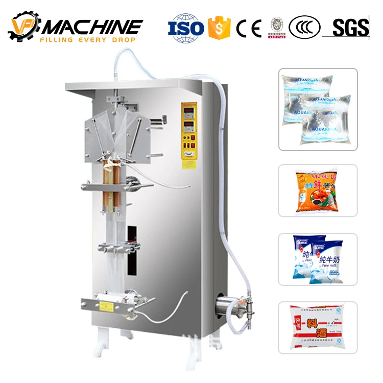 Hot Sale Price in Africa Automatic Production Plastic Pouch Bag Drinking Pure Sachet Water Filling Making Packaging Machine